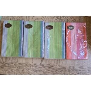 Caspari Napkins Paper Dinner Napkins Vintage Lot Of 4 Guest Towels New NOS